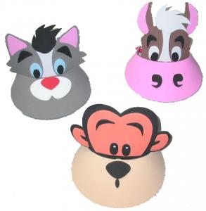 DIY Craft Kits - Animal Visor/Animal Mask